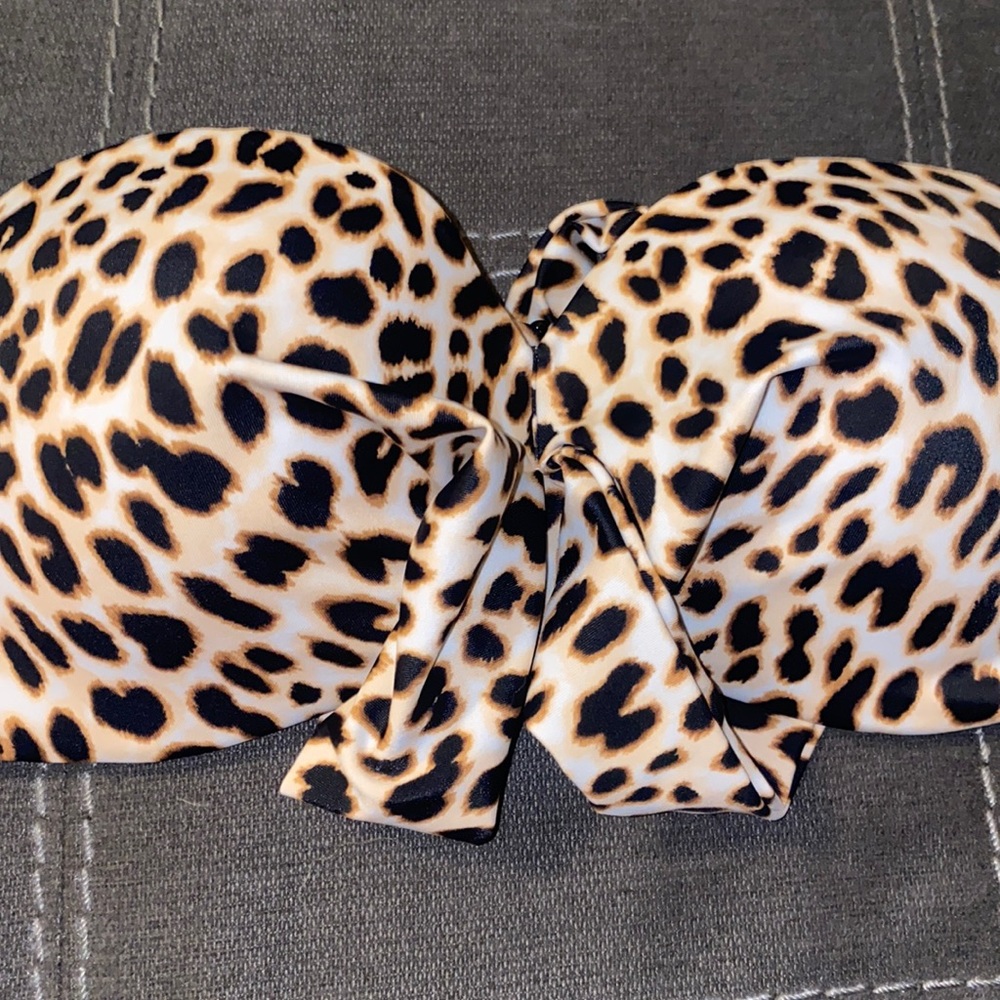 PINK cheetah bathing suit too